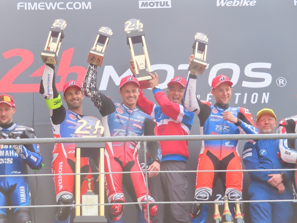 【決勝経過速報】2023 FIM EWC Rd.1 ルマン24時間 長い24時間耐久がついにゴール！ 安定した走りでF.C.C. TSR Honda Franceが優勝！