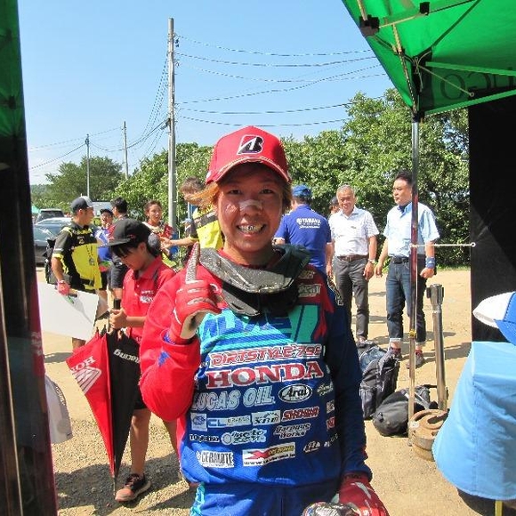 全日本MX@SUGO_レディースクラス決勝_ブリヂストン畑尾優勝!!