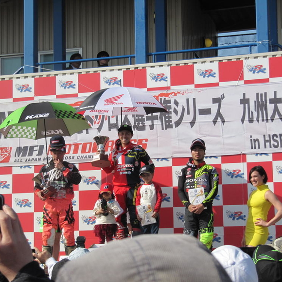 【全日本モトクロス第1戦】HSR九州IA1ヒート2　成田選手2連勝