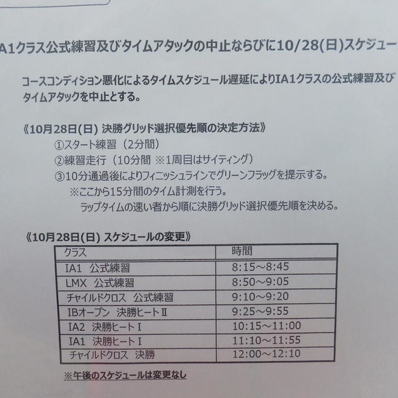 【全日本モトクロス最終戦】予選日 IA1クラス予選