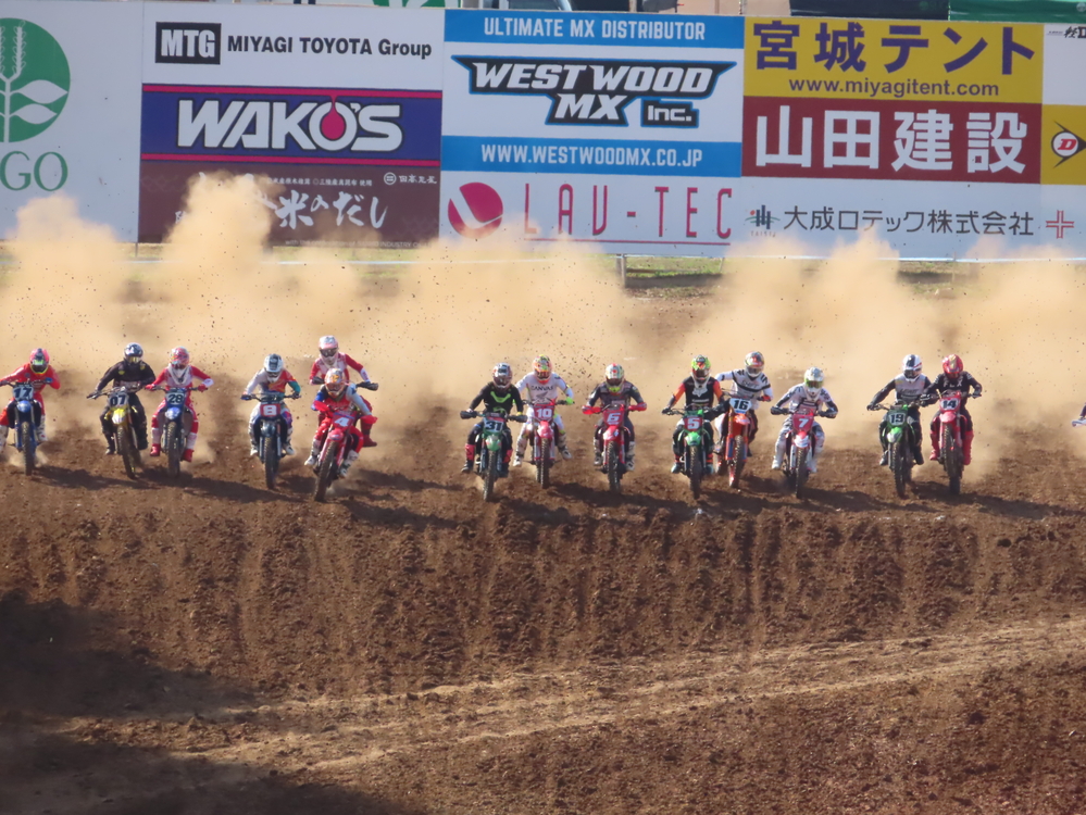 【決勝結果速報】 2021年全日本モトクロス選手権 Rd.4 SUGO大会 IA1クラス 決勝ヒートⅢ