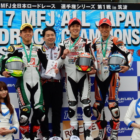 全日本ロードRd1　筑波　JGP2第2レース決勝