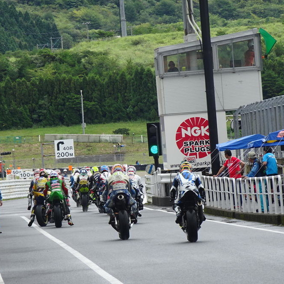 全日本ロード第7戦オートポリス　ST600予選