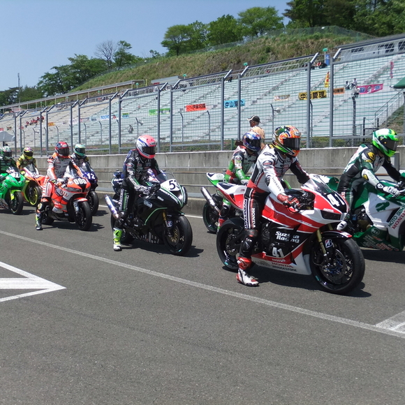 全日本ロードレース 第3戦 SUGO ST600 予選