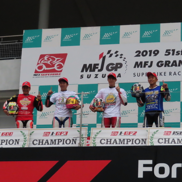 全日本ロードレース選手権 2019　ブリヂストン装着選手が全クラスでチャンピオン獲得！