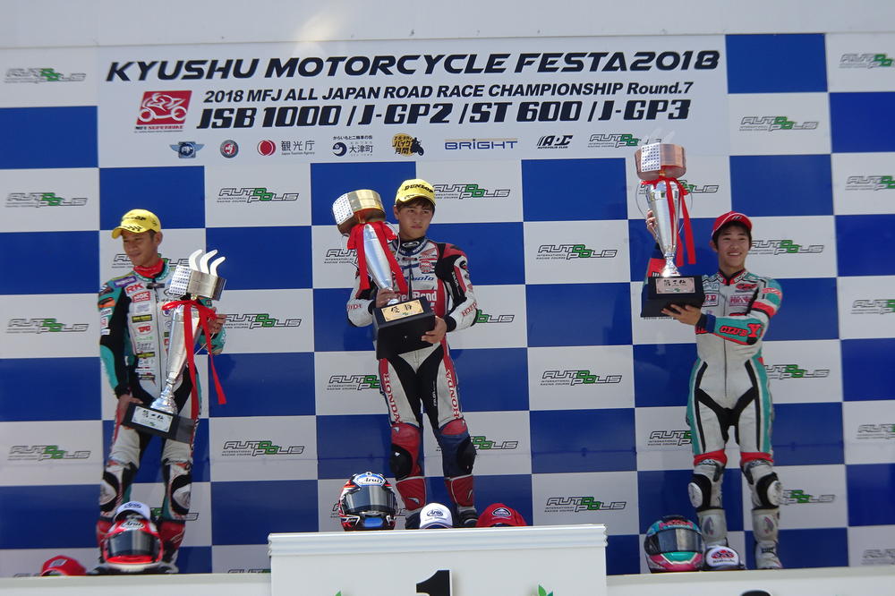 全日本ロード第7戦オートポリス　J-GP3　決勝