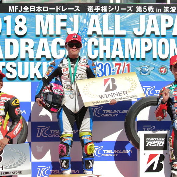 【全日本ロードレース選手権第5戦ST600レース１】長尾健吾が全日本初ポールポジション獲得　レース１でも好走を見せて全日本初優勝