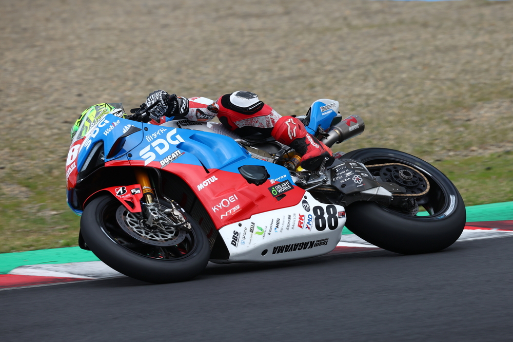 【2026年 全日本ロードレース選手権 第1戦 もてぎ JSB1000】ドゥカティに乗る水野涼がポールto独走ウイン
