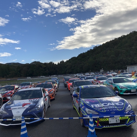 【速報】86/BRZ Race Rd.10岡山決勝　朝