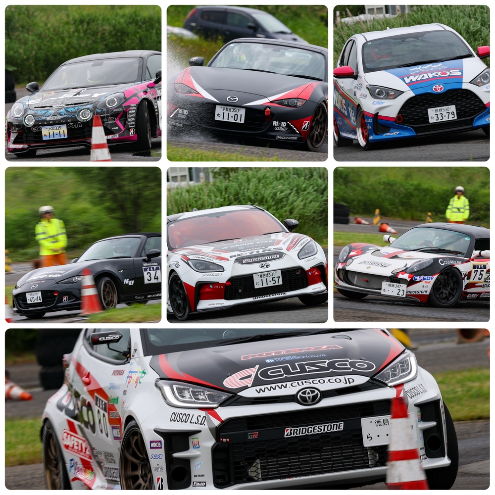 【速報】2025年全日本ジムカーナ選手権 第5戦 オートスポーツランドスナガワ 決勝結果