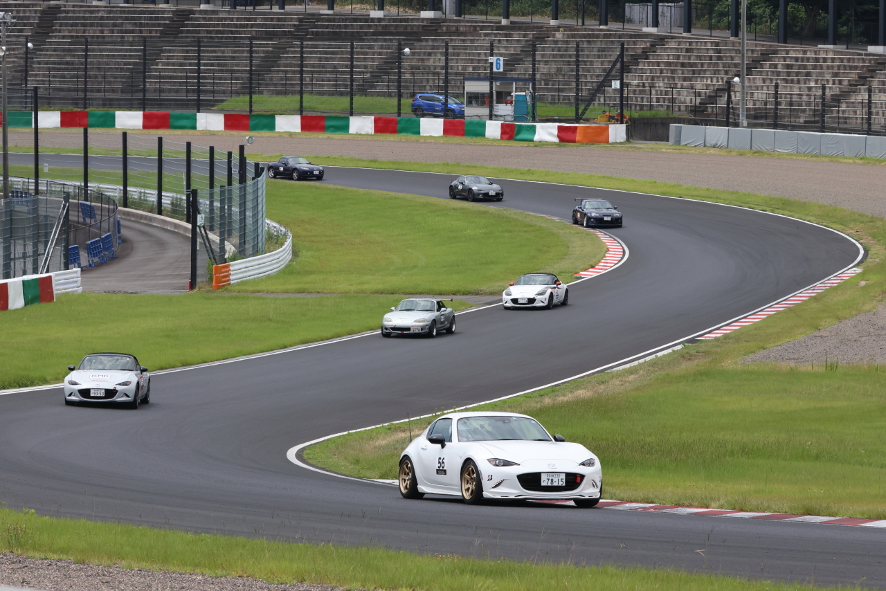 2025年マツダファン・サーキットトライアル（MFCT） 特別戦ロードスターK.O.