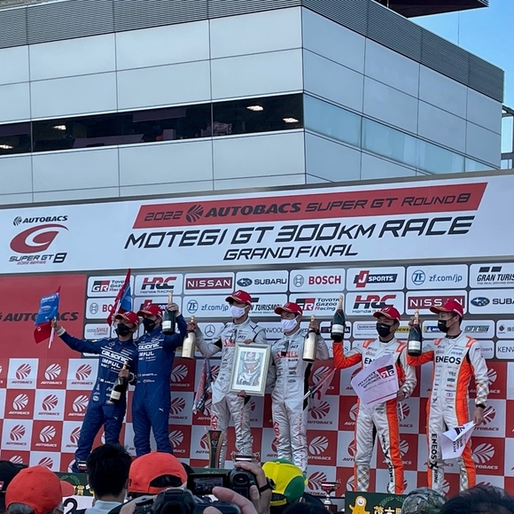 【決勝結果速報】SUPER GT 2022 Rd.8 もてぎ GT500クラス決勝