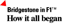 Bridgstorn in F1 How it all began